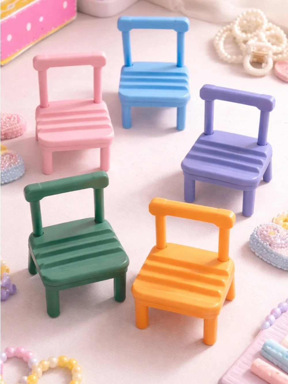 Cute Blue Phone Holder Stand